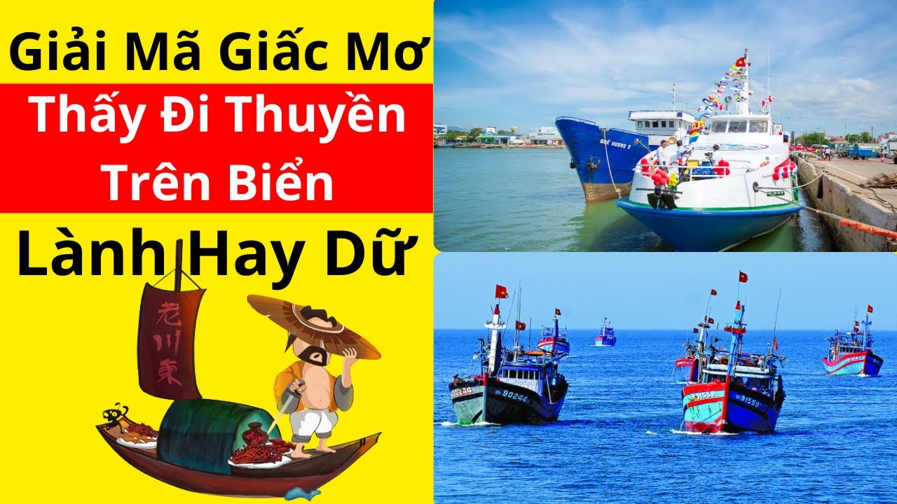 nằm mơ thấy đi thuyền trên biển