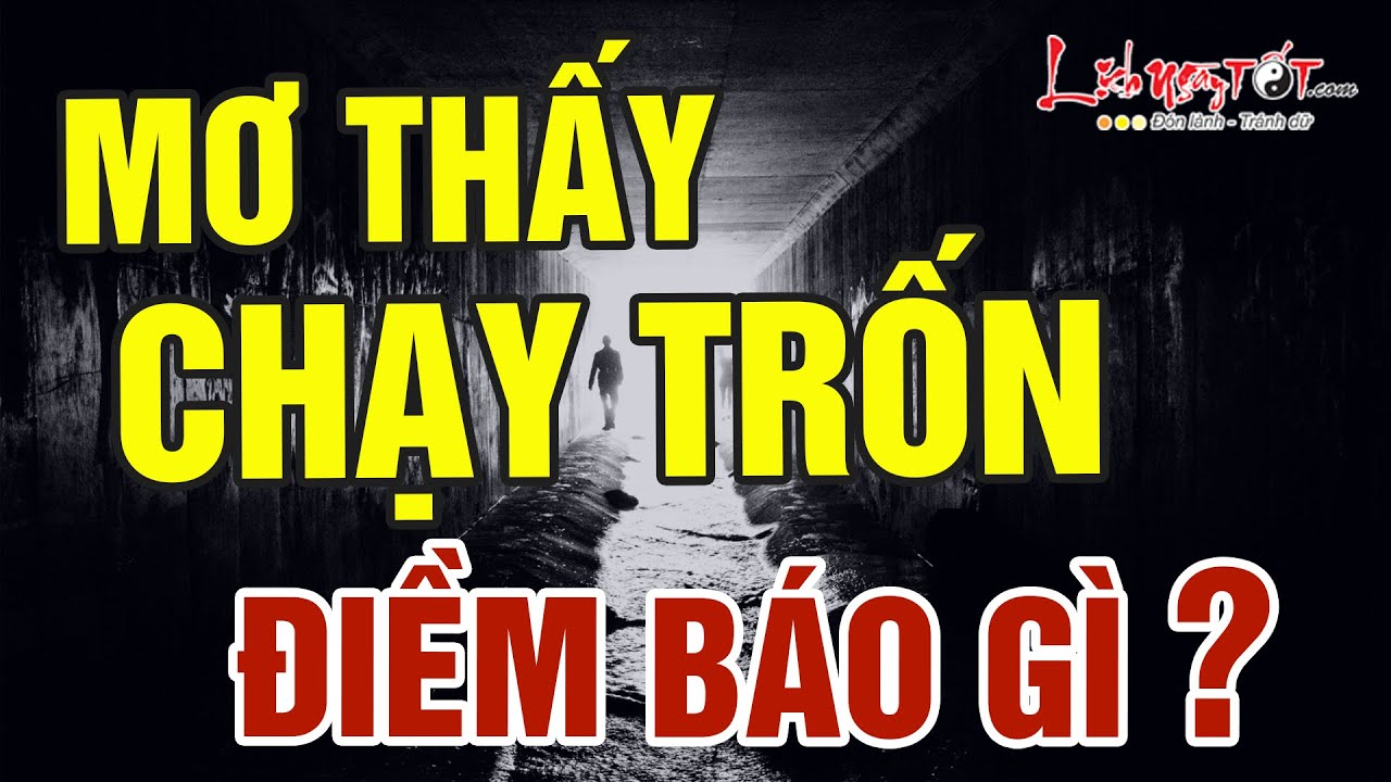 Nằm Mơ Thấy Chạy Trốn: Giải Mã Điềm Báo và Ý Nghĩa Tâm Linh