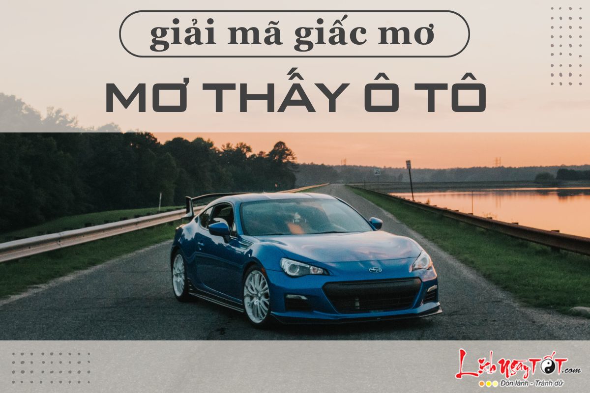 Nằm Mơ Thấy Lái Xe Ô Tô Là Tốt Hay Xấu? Xem Ngay!